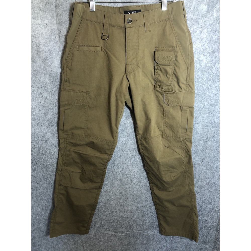 5.11 Tactical Pants Mens 31x32 Brown ABR Pro Cargo Military Work Hike Climb